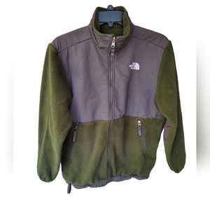 THE NORTH FACE Boys Polartec Denali Full-Zip Fleece Jacket Size Large